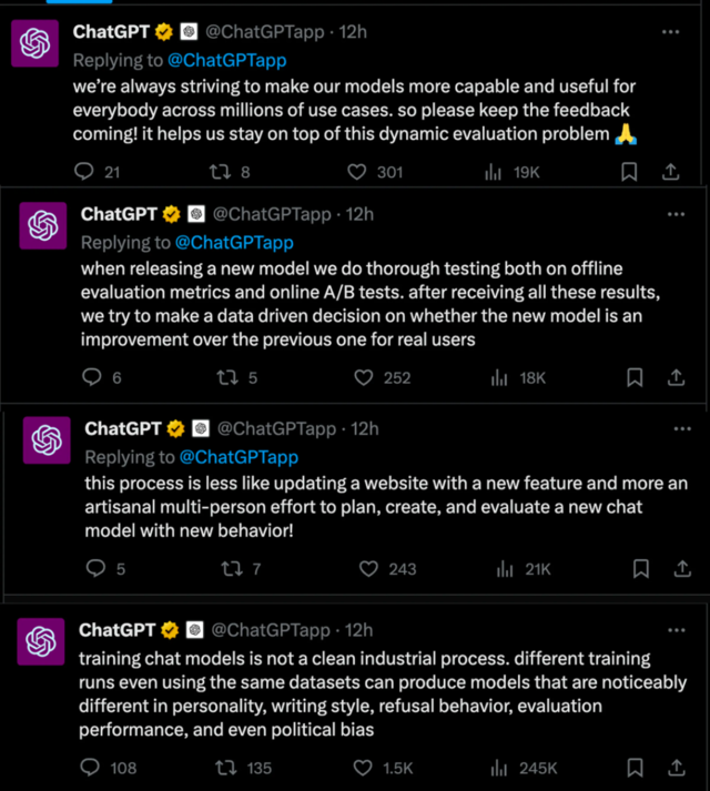 图片[10]-ChatGPT “变懒”证据确凿，疑似GPT-4.5 将于本月内发布！ - 北美指南-北美指南