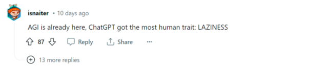 图片[13]-ChatGPT “变懒”证据确凿，疑似GPT-4.5 将于本月内发布！ - 北美指南-北美指南