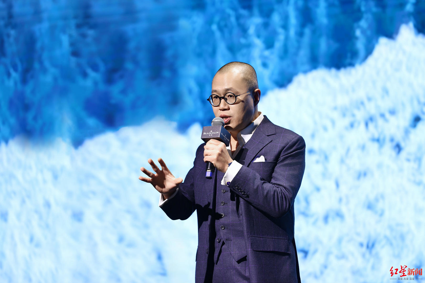 宝珀文化大使梁文道在庆典现场