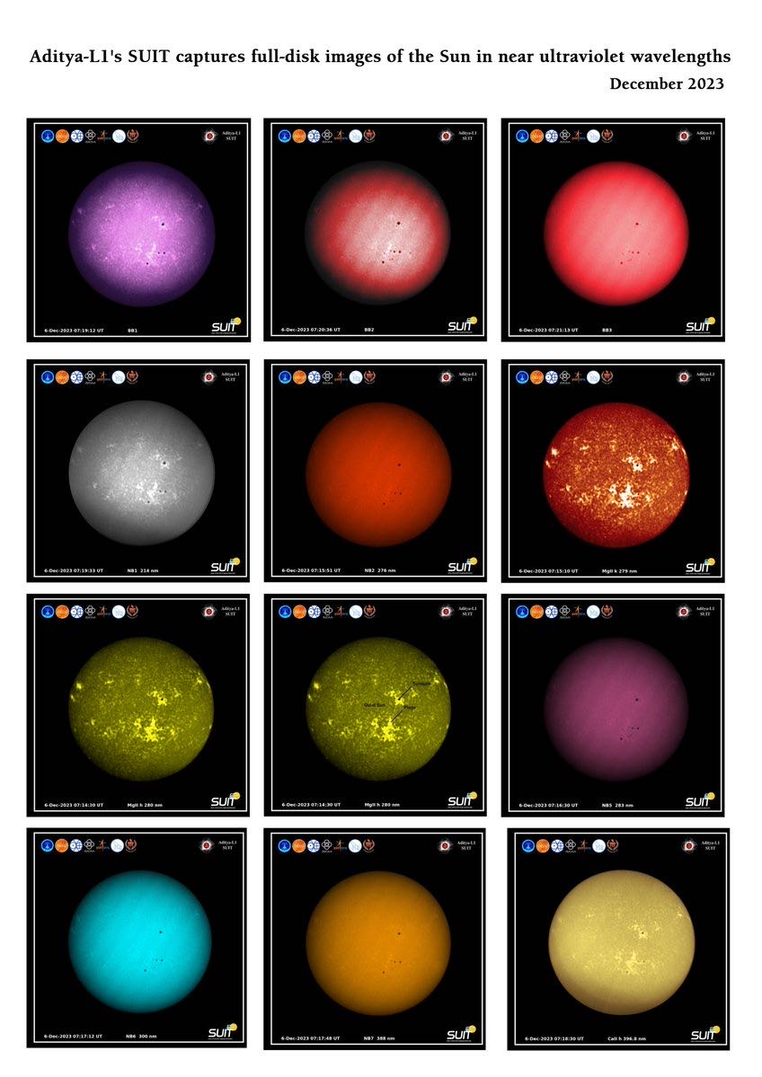 太阳紫外线成像望远镜在近紫外波段拍摄到太阳图像.