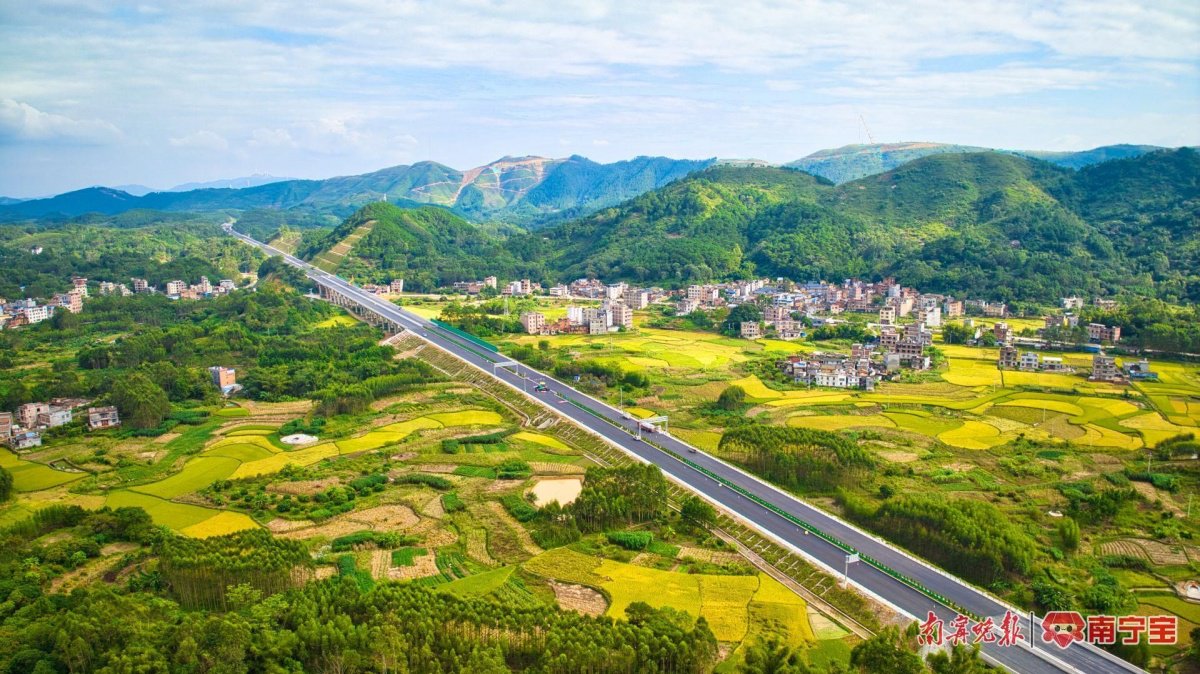 南湛高速建设正在有序推进.通讯员 王来 摄