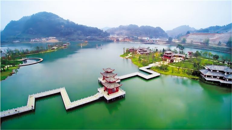 都匀三江堰水生态公园