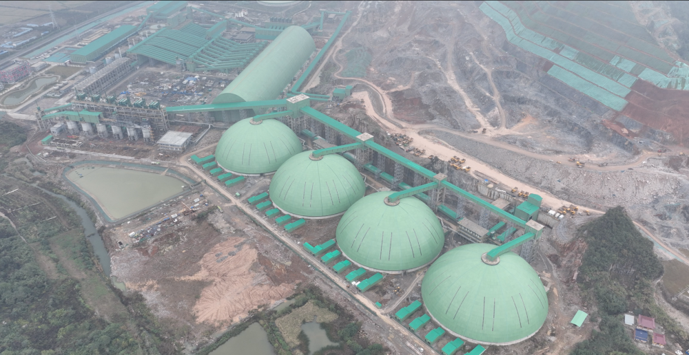 图注：位于湖北黄石阳新尚在进一步扩产的华新亿吨机制砂石工厂