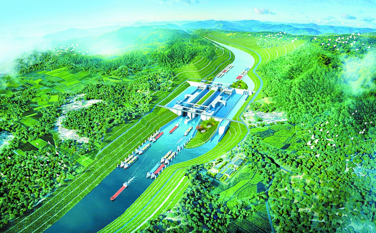 从这里看壮美广西丨"全能型"平陆运河,你爱了吗?