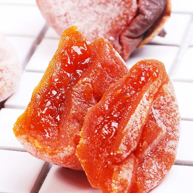 富平吊柿饼,一口下去,满满都是流心!|柿子_新浪财经_新浪网