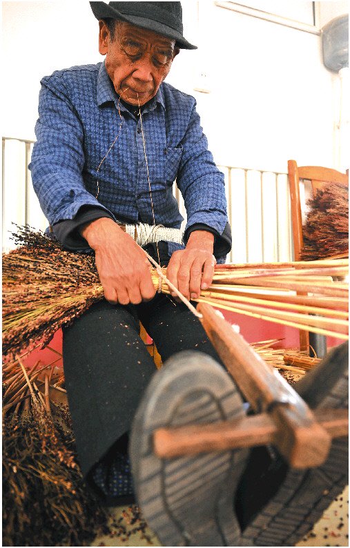 八旬手艺人 一生做笤帚|济南市_新浪财经_新浪网