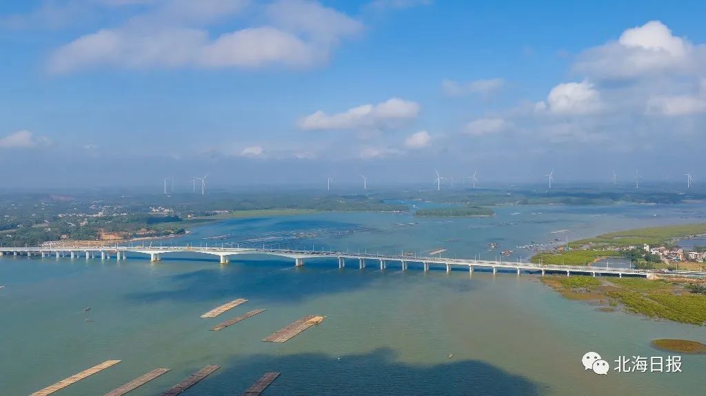 大风江大桥冲刺年内通车!北海至钦州驾车两小时缩短为半小时