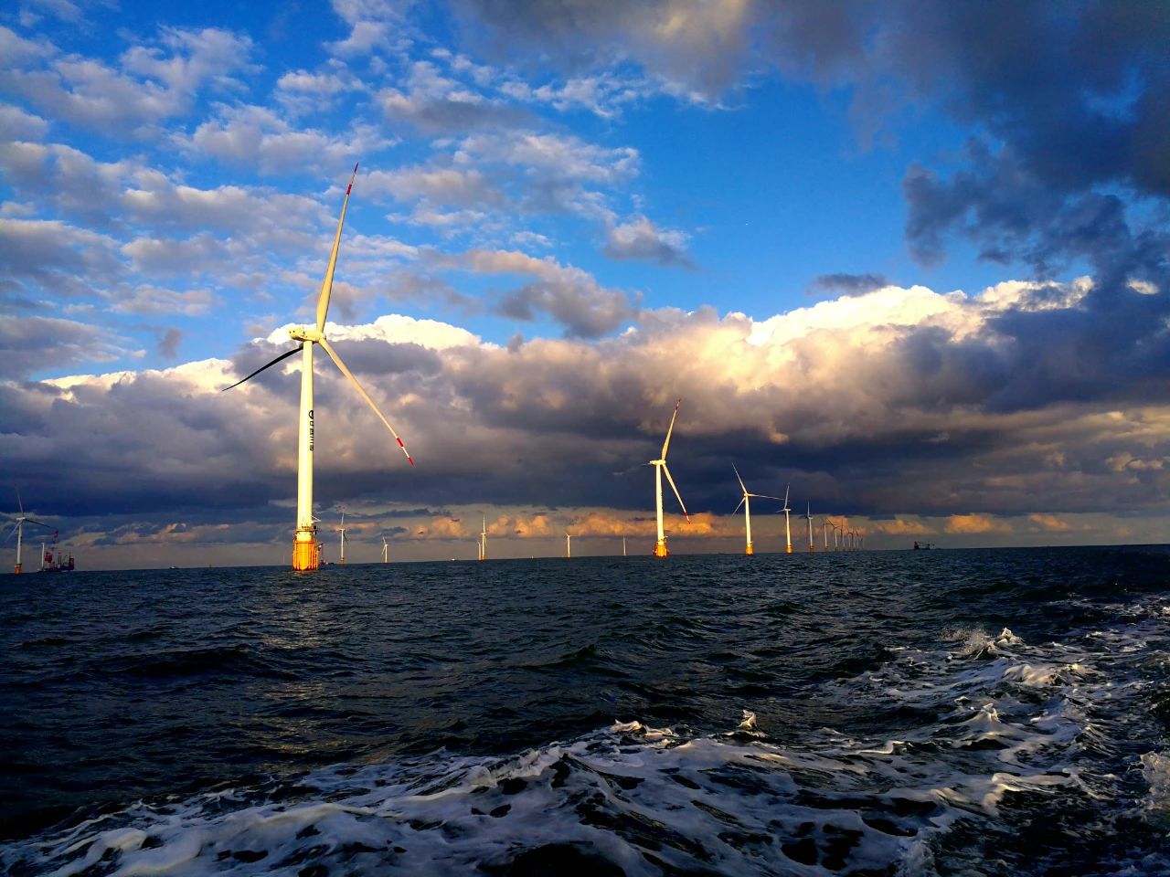 海上风电风景图片