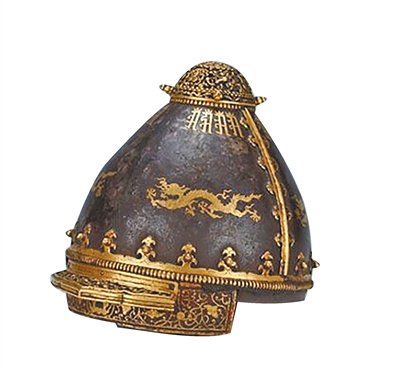 兰札体龙纹胄 永乐皇帝的头盔|永乐_新浪财经_新浪网