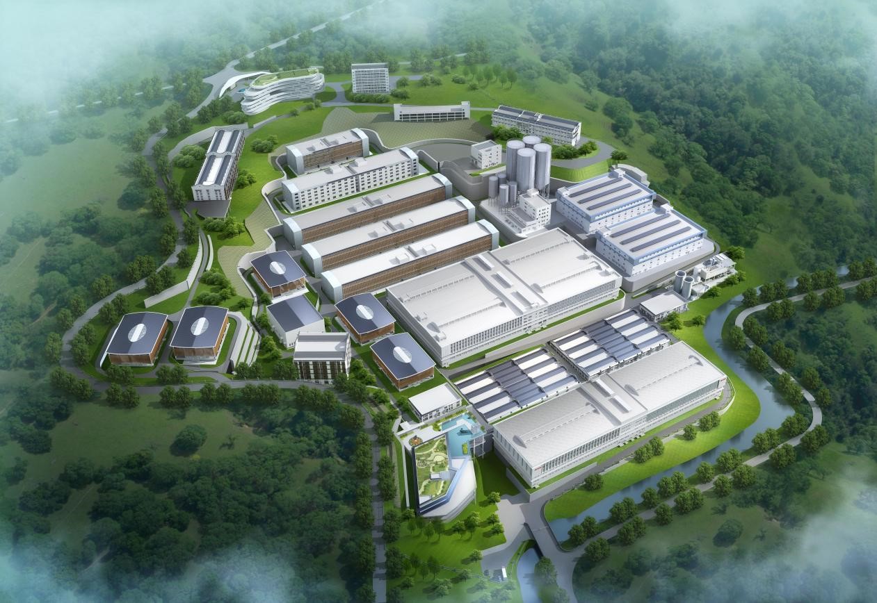 上海贵酒仁怀美丽工厂概念图