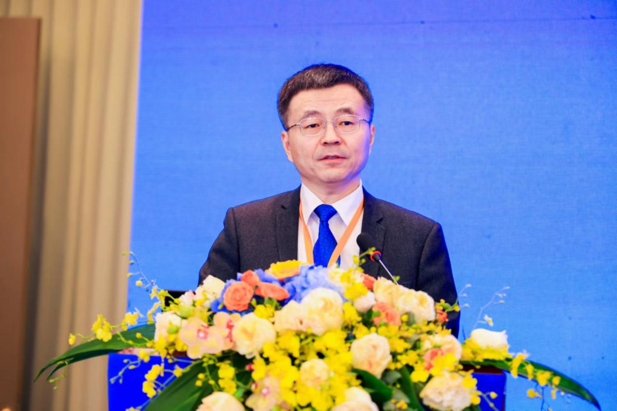 中国中医科学院副院长杨洪军作开幕致辞(主办方供图)