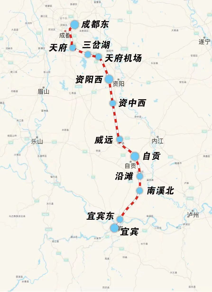 成自宜高铁明日开通,列车时刻来了|自贡市_新浪财经_新浪网