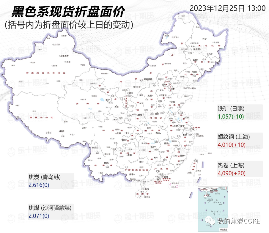 【资讯】12月25日煤焦信息汇总