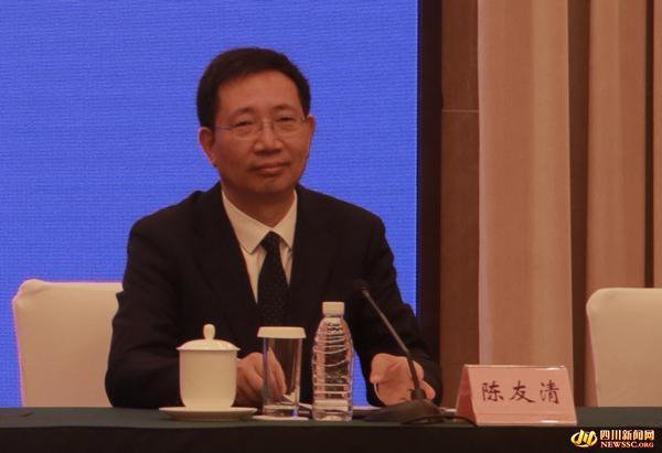 四川省商务厅新闻发言人,副厅长陈友清