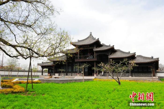 图为定州贡院内"魁阁号舍".白永民 摄