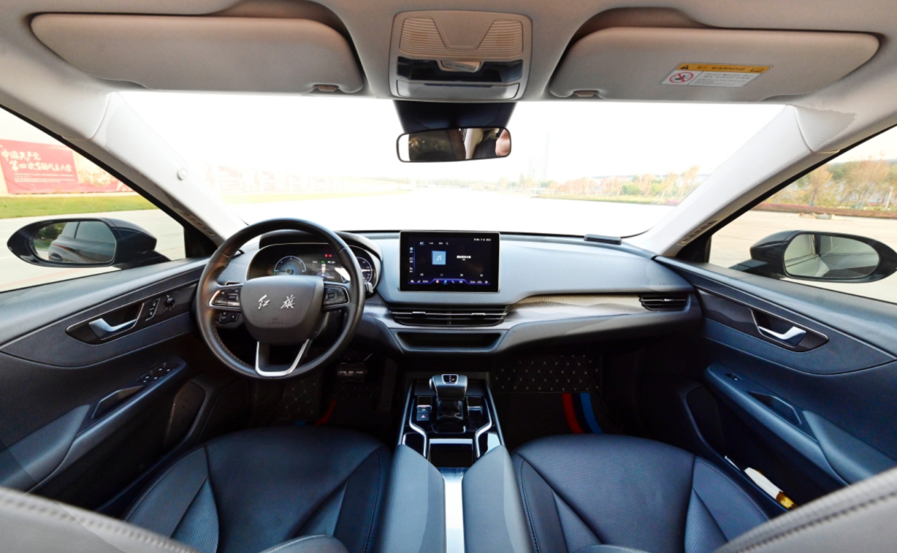 红旗e-qm5内饰设计.&nbsp;红旗汽车供图 华龙网发