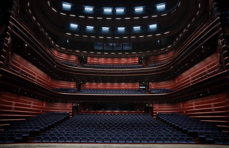 北京艺术中心戏剧场.新京报记者 薛珺 摄