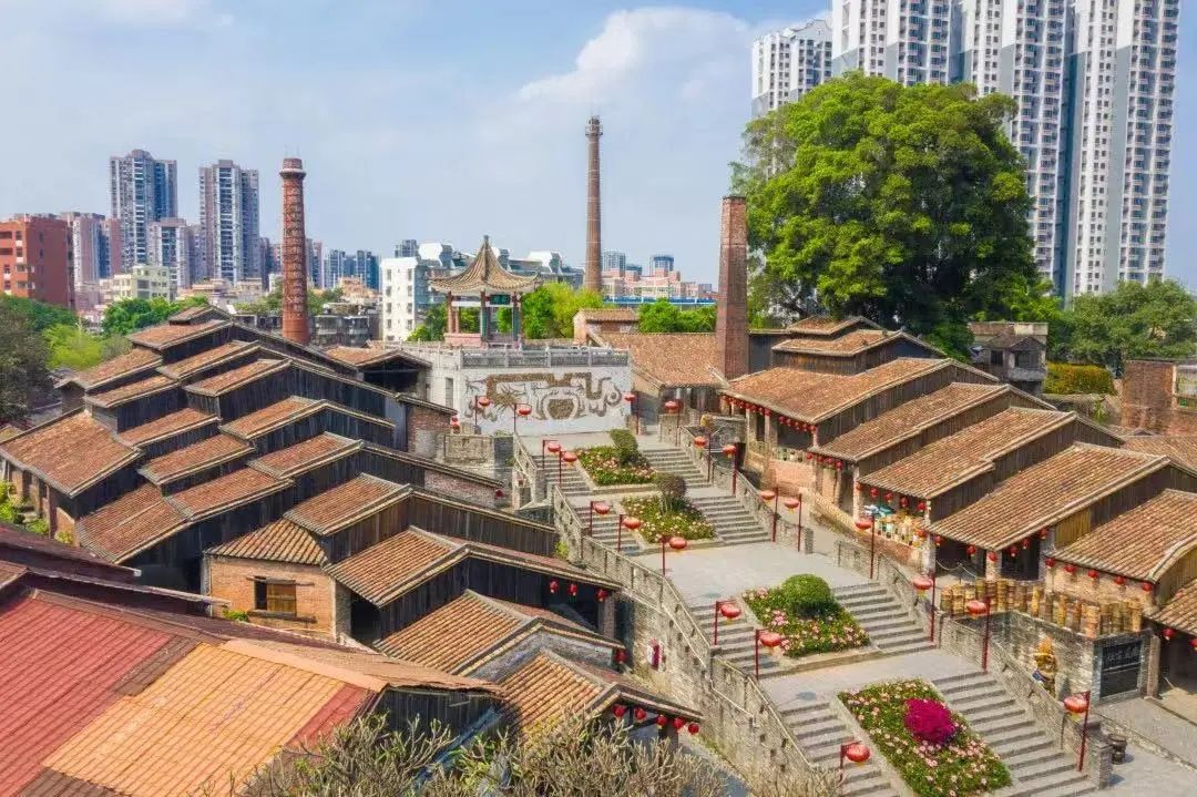 南风古灶.图/佛山石湾