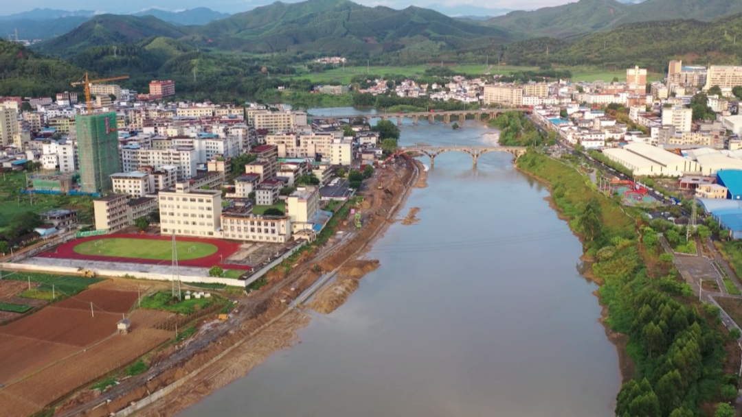 韶關市北江水系河段治理工程(滃江翁源縣段).