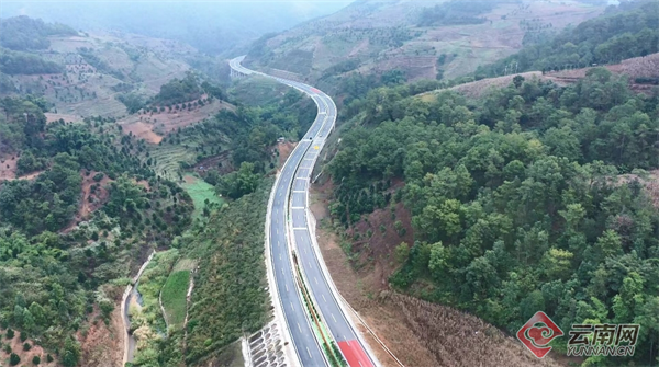 永勐高速公路永德县城至永德互通段正式通车