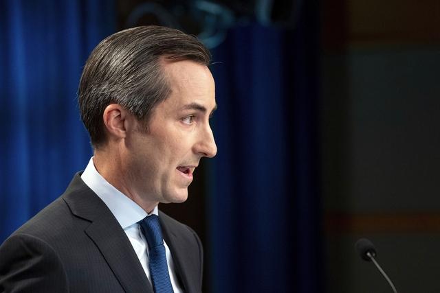 美国国务院发言人马修·米勒 图源:视觉中国