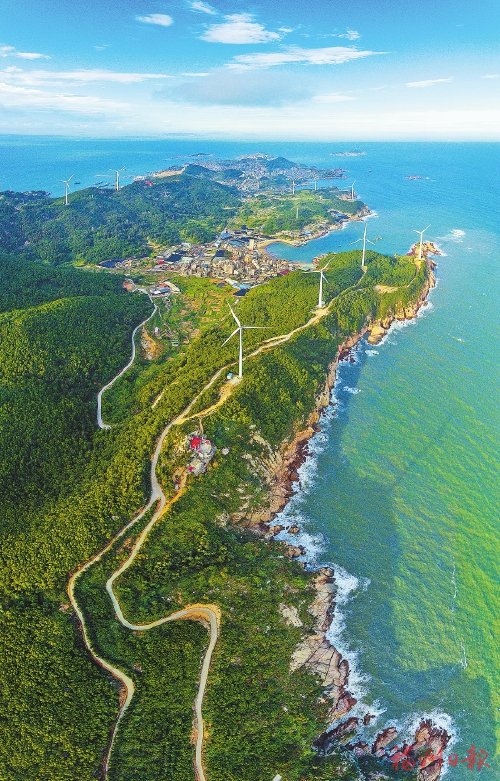 连江黄岐半岛最美海岸线.(陈肇晞 摄)