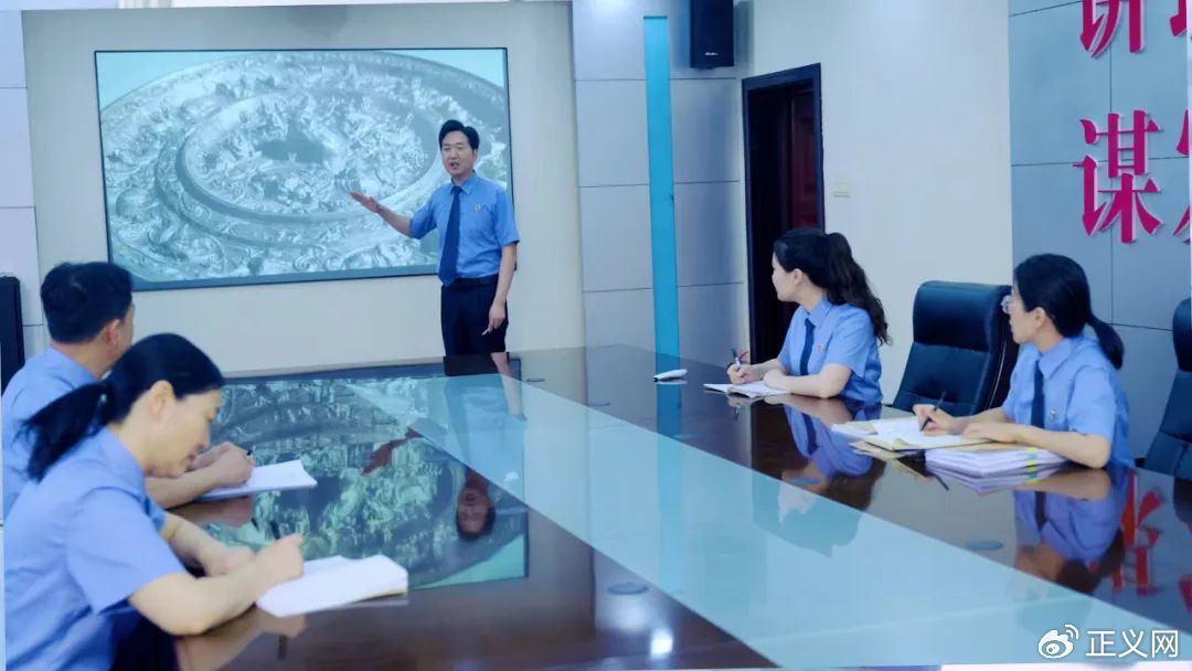 2023年8月，河南省洛阳市瀍河回族区检察院检察官就海兽葡萄镜案专业问题进行研讨。