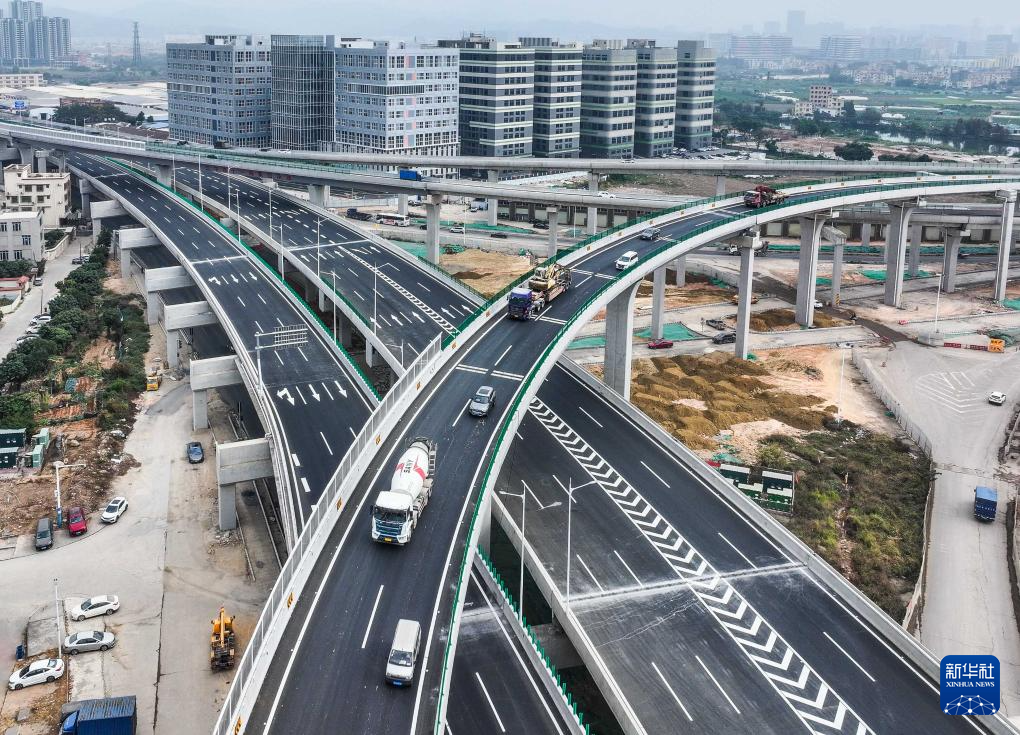 广东中山:畅通粤港澳大湾区交通“毛细血管”|无人机_新浪财经_新浪网