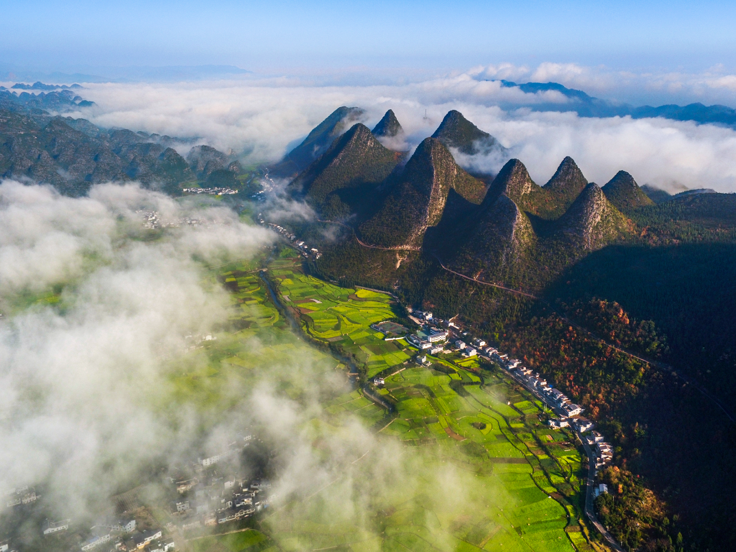 万峰林景区.张震&nbsp;摄