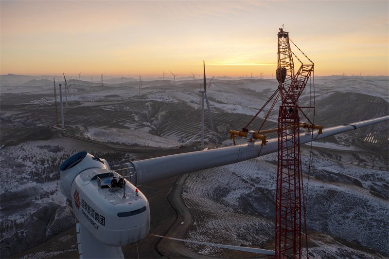 河北坝上地区大型清洁能源项目建设忙|河北省_新浪财经_新浪网