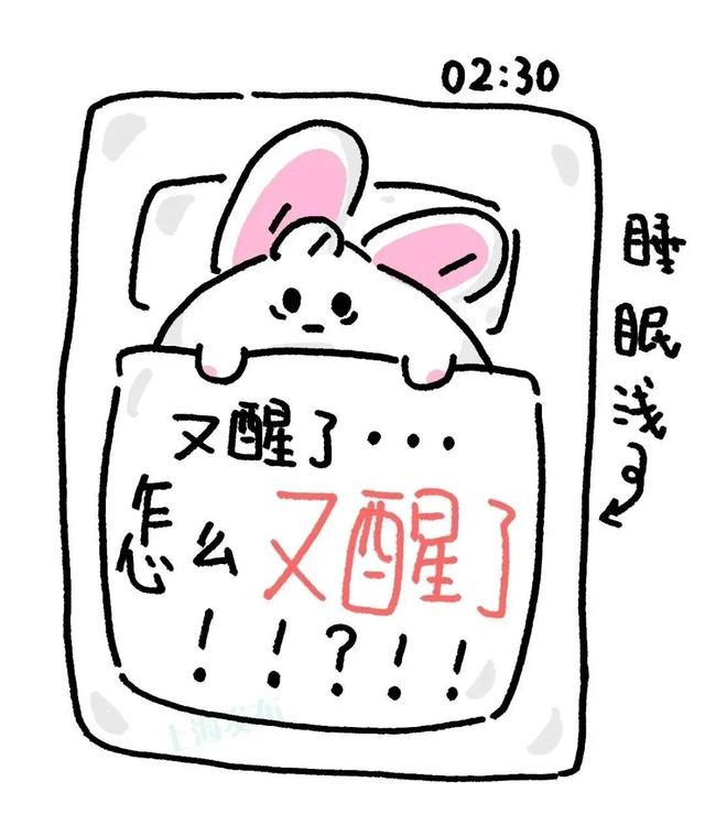 睡眠维持困难:夜间至少起床2次及以上,醒后超过半小时仍然无法再次