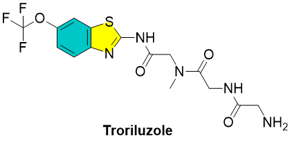 图2. Troriluzole化学结构。