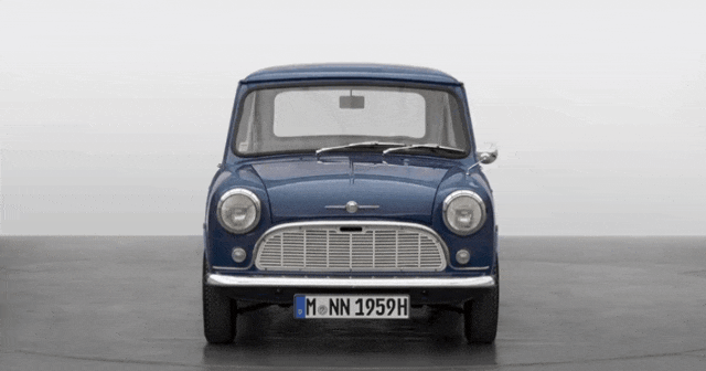 MINI外观进化（图片来源：MINI）