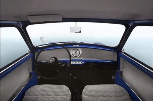 MINI内饰进化（图片来源：MINI）