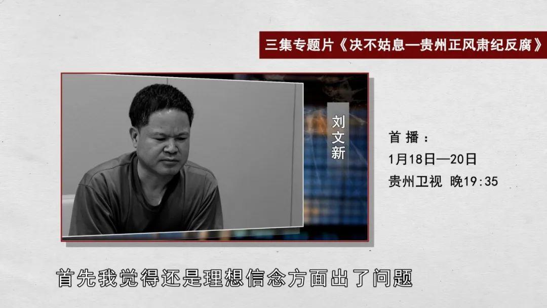 贵州省委政法委原副书记刘文新 图据贵州省纪委监委