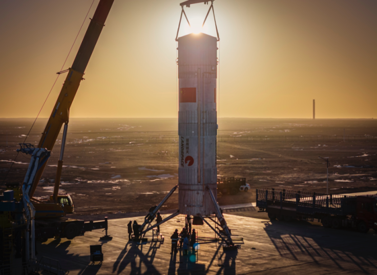 朱雀三号vtvl-1可重复使用垂直起降回收验证火箭(蓝箭航天供图)