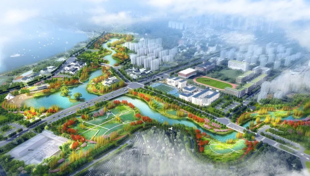 枫溪湿地修复工程效果图.