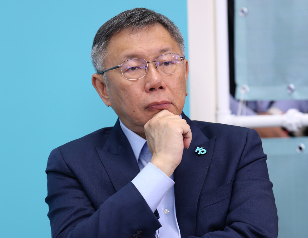 民众党主席柯文哲 图源：台湾“中时新闻网”