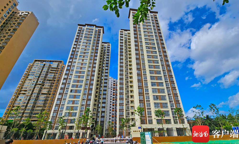 海口锦绣仕家安居房项目.记者 汪承贤 摄