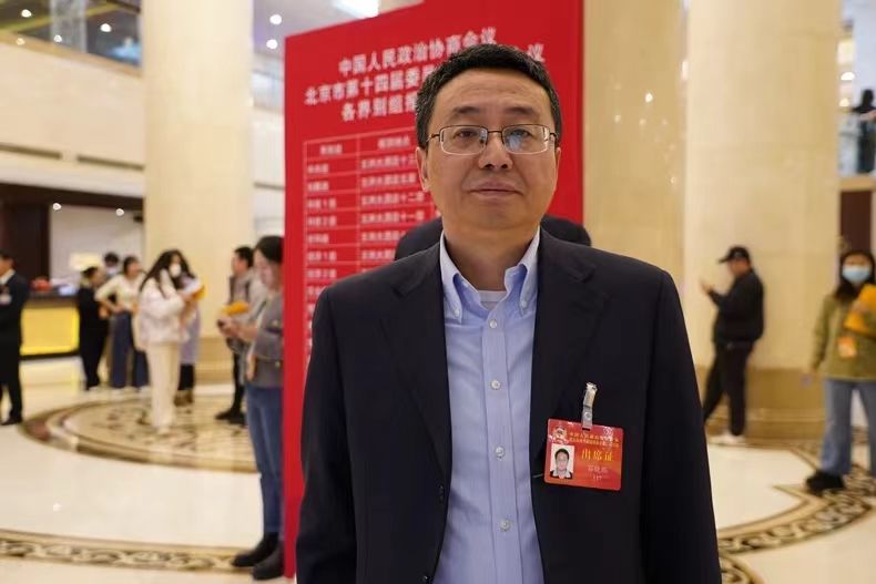 科技界别政协委员,北京芯盾时代科技有限公司董事长郭晓鹏.