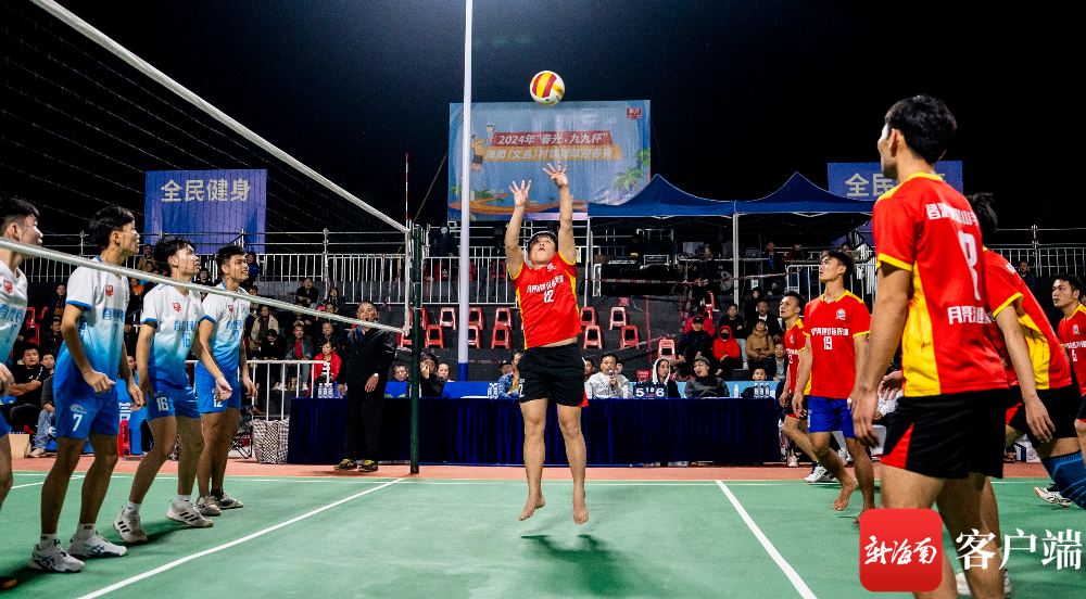 海南"村va"迎春赛·新面孔|最佳助攻是名高中生 海南排球新生代力量不