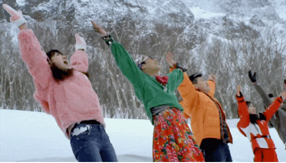 游客感受吉林独特的粉雪。吉林省文旅厅/供图