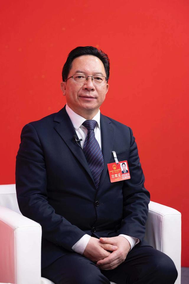 市人大代表,密云区区长马新明.新京报记者 陶冉 摄