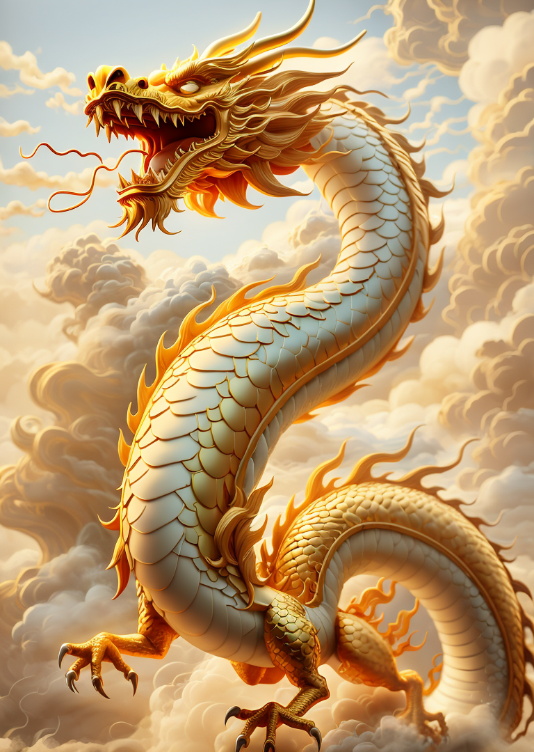 在神话故事中,龙是"行云施雨"之神,对以农为本的国家尤为重要.