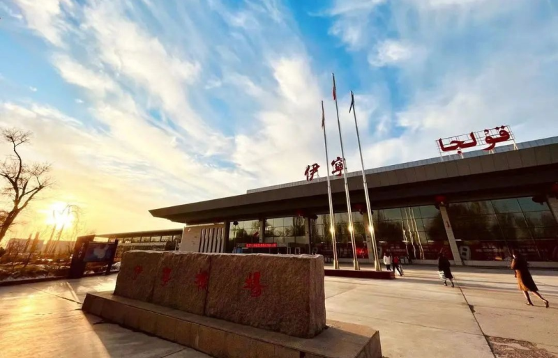 伊宁机场.图/新疆空港