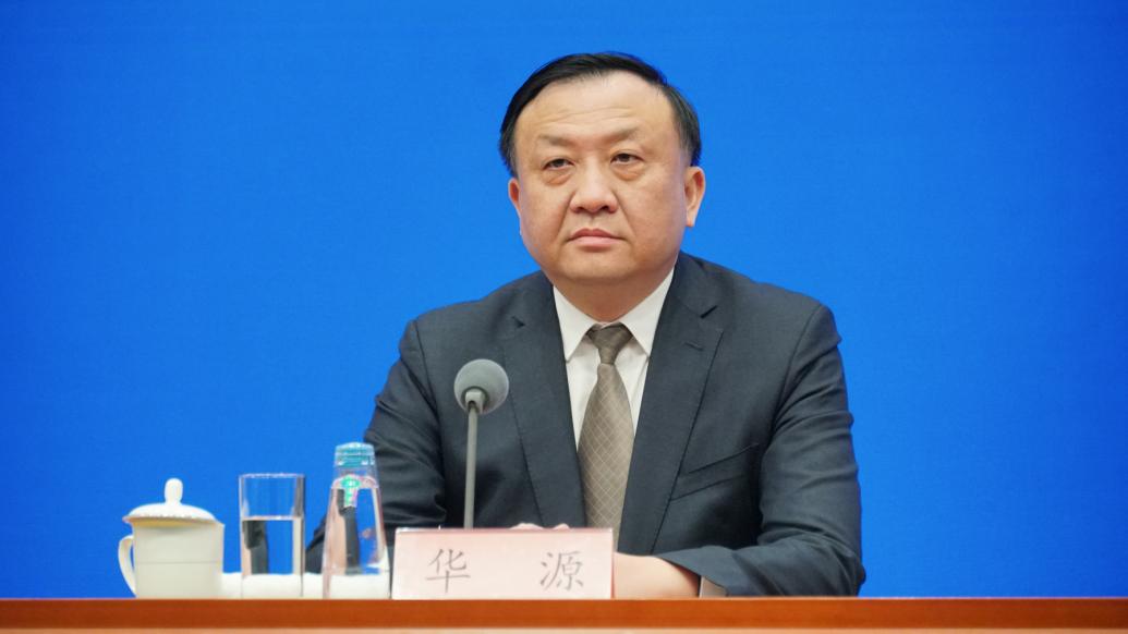 上海市副市长华源 &nbsp;澎湃新闻记者 周頔 摄