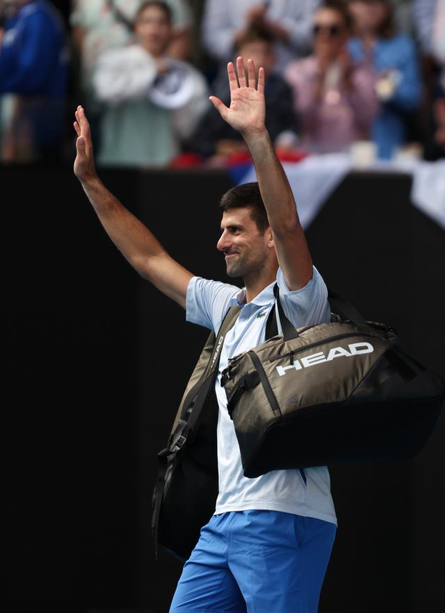 图/新华社四大满贯赛,澳网就像德约科维奇的"后花园",他此前在