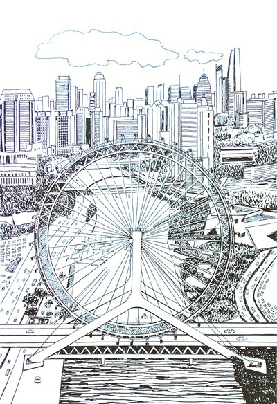 "天津之眼"摩天轮_新浪财经_新浪网