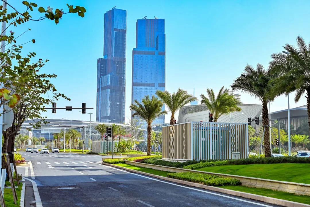 提升后的南湾大道道路景观.梁冠贤/摄