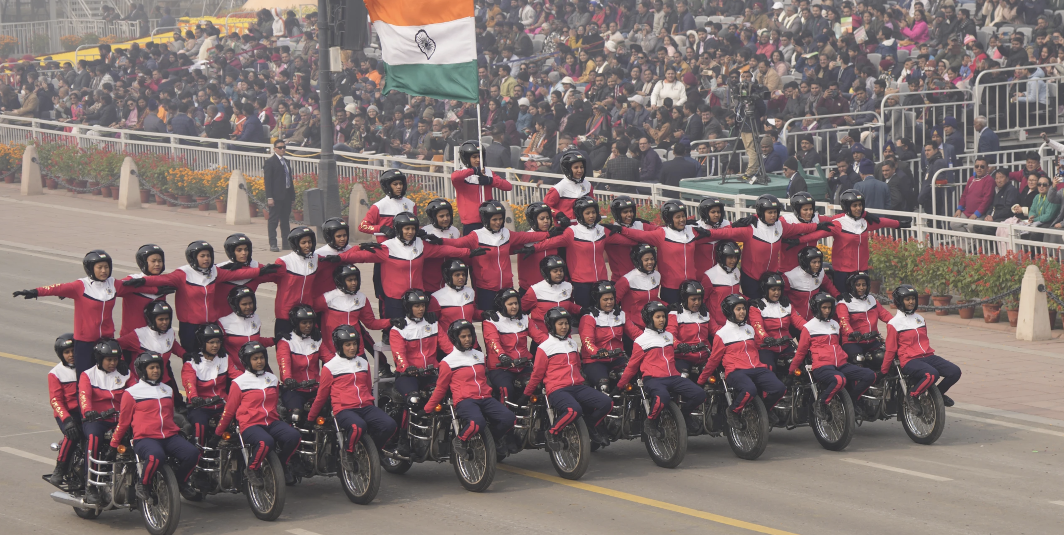 摩托车特技表演